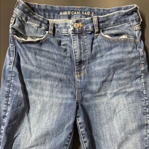 American Eagle Outfitters Women's Classic Blue Skinny Jeans